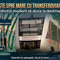 Călătorește spre mare cu Transferoviar Călători!